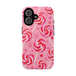Candy Swirl Lollipop Art Tough Phone Case