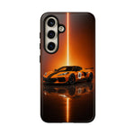 Z06 C8 Phone Case, Orange Racing Livery Studio Cover