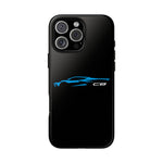 Rapid Blue C8 Phone Case for Chevy Fans, Tough Protective Cover