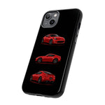 Red 370Z Sports Coupe Tough Phone Case for JDM Enthusiasts