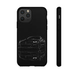 Stealth Black GT500 Phone Case, Muscle Car Cover