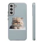 Fluffy Persian Kitten phone case | Tough Cases