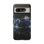 Camaro ZL1 Phone Case, Blue Track Smoke Studio Cover