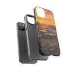 73 Chevy C10 Square body Truck Two-Tone Sunrise Tough Phone Case