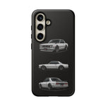 Silver Hakosuka Skyline Classic Sports Car Tough Phone Case for JDM Fans