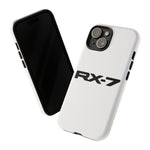 RX-7 Logo Phone Case for JDM Fans, Tough Protective Cover