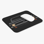 Muscle Car Nova SS Mouse Pad | Black Retro Automotive Desk Mat