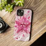 Pink Glitter Star Tough Case | Sparkle Phone Case