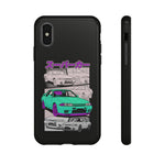 R32 Skyline GT-R Manga Style JDM Tough Phone Case Cover Gift