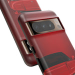 Red NSX Phone Case, 90s JDM Supercar Legend Tough Cover, Mens Gift