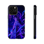 Neon Shrine Maiden phone case | Tough Case, anime vaporwave