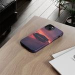 C8 Sunset Silhouette Phone Case Tough Protective Case