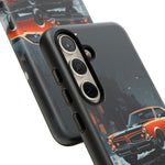 1966 GTO Orange Rainy City Tough Phone Case Cover Gift Art