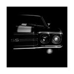 1970 Chevy Chevelle SS Poster Wall Art Print Classic Muscle Car Garage Decor