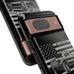 F150 Truck Phone Case American Flag Pickup Tough Cover Gift Art