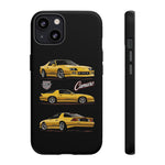 Yellow IROC-Z Camaro Triple View Tough Phone Case Cover Gift