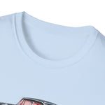 Classic 1957 Chevy Bel Air Hardtop Car Trio Illustration T-Shirt