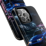 Skyline GT-R R32 Bayside Blue JDM Art Phone Case