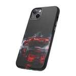 Z06 C8 Phone Case, Red Smoke Studio Reflection Cover