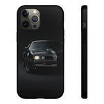 1978 Black Trans Am Firebird Hood Bird Tough Phone Case for Muscle Car Fans