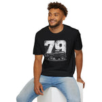 1979 Blazer K5 Distressed 79 Classic Off-Road Truck Classic Car T-Shirt Vintage Fan Gift