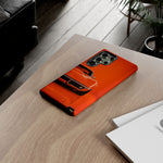 Orange 1969 C3 Phone Case, Stingray Classic Sports Car Cover, Gift