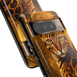 Bengal Cat Wild Spots Gold Art Tough Phone Case