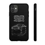 SS 454 Classic Muscle Car El Camino phone case | vintage Chevy reflection