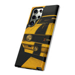 Z28 Yellow Camaro Retro Poster Tough Phone Case