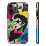 Punk Rock Star Phone Case | Graffiti Collage Anarchy Design