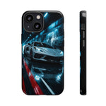 C8 Rain Tunnel Phone Case Racing Tough Case for Corvette Drivers