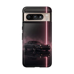 FC RX-7 Pink Neon Fog Column Tough Case