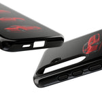 Red 370Z Sports Coupe Tough Phone Case for JDM Enthusiasts