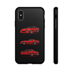 Z28 Red Triview Phone Case Classic Car Illustration