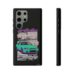 R32 Skyline GT-R Manga Style JDM Tough Phone Case Cover Gift