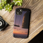 Temple Bell Sunset Phone Case Japan Zen Tough Case