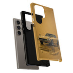 Antique Gold Fairlady Z Phone Case, Classic JDM Tough Cover