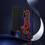 Neon Cowboy Boot phone case | High Noon Saloon design