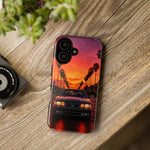 Fox Body Mustang Sunset Tough Phone Case - Palm Boulevard Poster