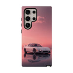 White FD RX-7 Blush Pink Sky Tough Case