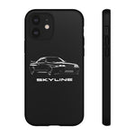R32 Skyline Car Illustration JDM phone case | Tough Cover