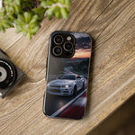 Skyline GT-R R34 White Nurburgring Speed Art Tough Phone Case
