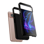Neon Holographic Whale Phone Case | Tough Case