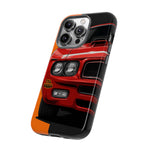 GTO The Judge Red Muscle Car Illustration Phone Case | Retro Classic Car