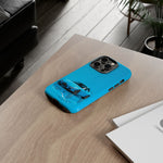 RX-7 Cyan Studio Phone Case Studio Color Match Car Art