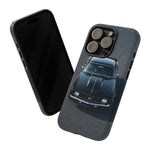 1969 Camaro SS Black Overhead Tough Phone Case Cover Gift Art