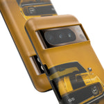 Classic Camaro SS Phone Case, Yellow 69 Muscle Car Cover, Gift for Guys