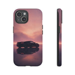 C8 Corvette Silhouette Pastel Horizon Case