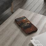 1963 Split Window C2 Sting Ray Copper Leaves Tough Phone Case