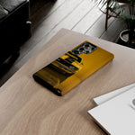 Classic Camaro SS Phone Case, Yellow 69 Muscle Car Cover, Gift for Guys